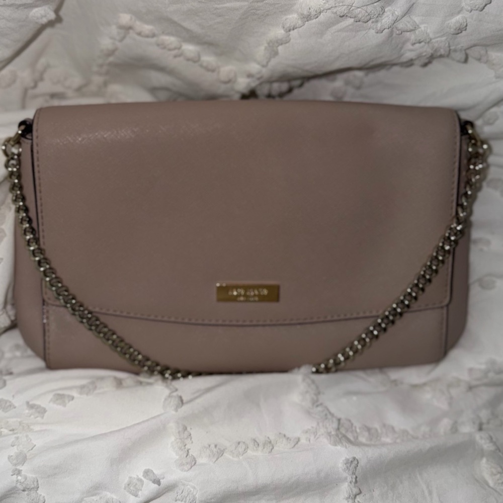 Elegant Taupe Shoulder Bag